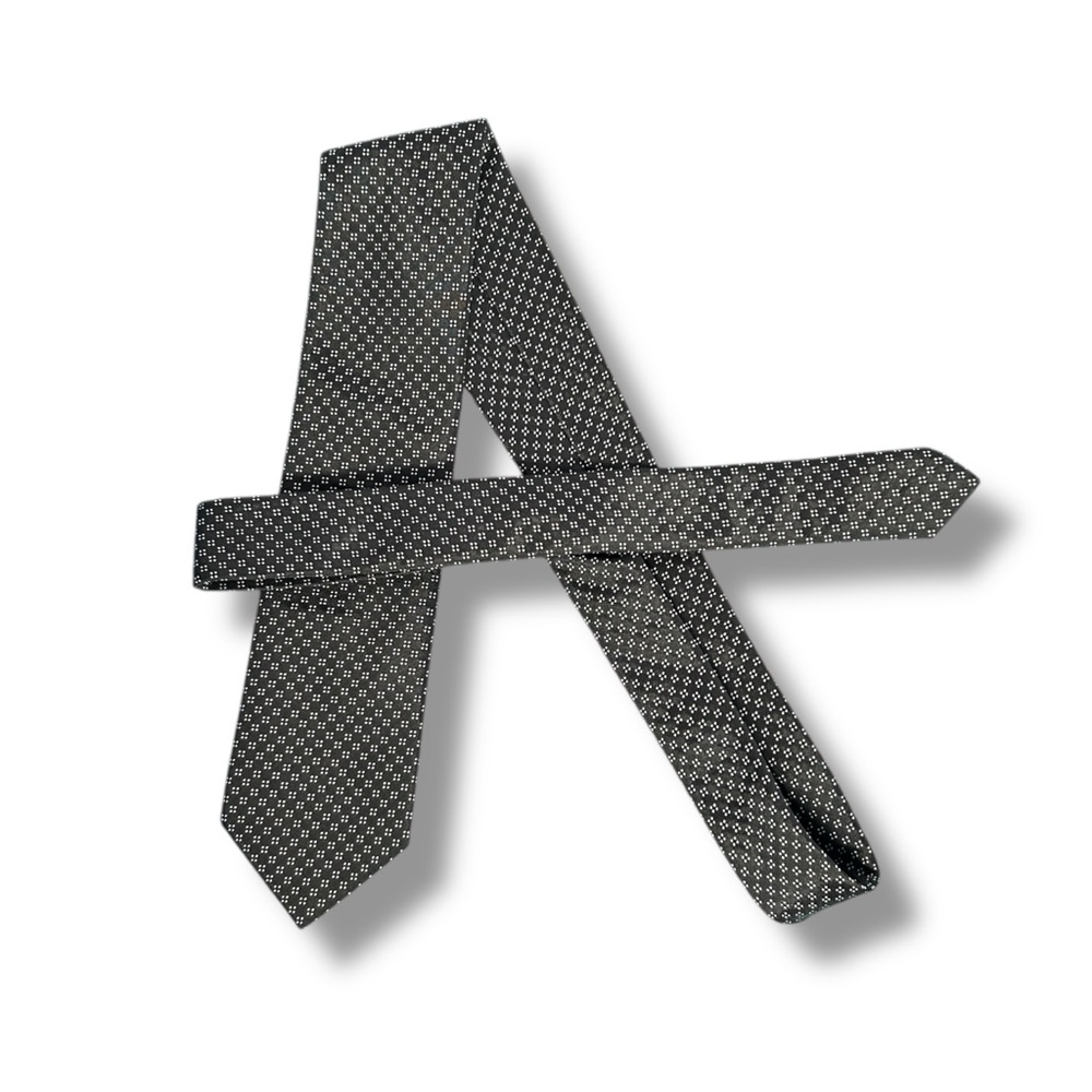 dük Romano Geometric Square Print Tie - "John"